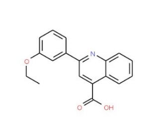 2-(3-Ethoxyphenyl)quinoline-4-carboxylic acid - chemical structure image