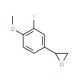 2-(3-fluoro-4-methoxyphenyl)oxirane - chemical structure image