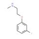 [2-(3-fluorophenoxy)ethyl](methyl)amine - chemical structure image