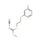 [2-(3-Fluorophenoxy)ethyl]methyl-cyanocarbonimidodithioate - chemical structure image