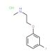 2-(3-Fluorophenoxy)-N-methyl-1-ethanaminehydrochloride - chemical structure image