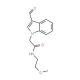 2-(3-Formyl-indol-1-yl)-N-(2-methoxy-ethyl)-acetamide - chemical structure image