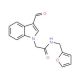2-(3-Formyl-indol-1-yl)-N-furan-2-ylmethyl-acetamide - chemical structure image