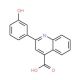 2-(3-hydroxyphenyl)quinoline-4-carboxylic acid - chemical structure image