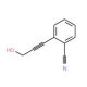 2-(3-Hydroxyprop-1-ynyl)benzonitrile (CAS 210884-99-4) - chemical structure image