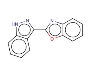 2-(3-indazolyl)-benzoxazole - chemical structure image