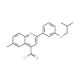 2-(3-isobutoxyphenyl)-6-methylquinoline-4-carbonyl chloride - chemical structure image