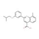 2-(3-Isobutoxyphenyl)-8-methylquinoline-4-carboxylic acid - chemical structure image