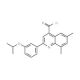 2-(3-isopropoxyphenyl)-6,8-dimethylquinoline-4-carbonyl chloride - chemical structure image