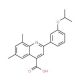 2-(3-Isopropoxyphenyl)-6,8-dimethylquinoline-4-carboxylic acid - chemical structure image