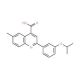2-(3-Isopropoxyphenyl)-6-methylquinoline-4-carboxylic acid - chemical structure image