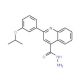 2-(3-Isopropoxyphenyl)quinoline-4-carbohydrazide - chemical structure image