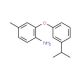 2-(3-Isopropylphenoxy)-4-methylaniline - chemical structure image