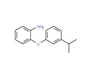 2-(3-Isopropylphenoxy)aniline - chemical structure image