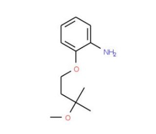 2-(3-Methoxy-3-methyl-butoxy)-phenylamine - chemical structure image