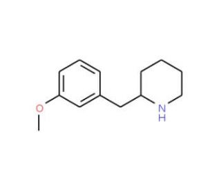 2-(3-Methoxy-benzyl)-piperidine (CAS 108958-36-7) - chemical structure image