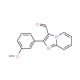 2-(3-Methoxy-phenyl)-imidazo[1,2-a]pyridine-3-carboxaldehyde (CAS 181702-32-9) - chemical structure image