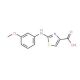 2-(3-Methoxy-phenylamino)-thiazole-4-carboxylic acid - chemical structure image