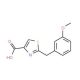 2-(3-Methoxybenzyl)-1,3-thiazole-4-carboxylic acid - chemical structure image
