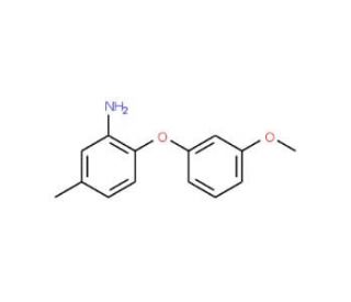 2-(3-Methoxyphenoxy)-5-methylaniline - chemical structure image