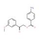 2-(3-methoxyphenyl)-2-oxoethyl 4-aminobenzoate - chemical structure image