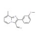 2-(3-Methoxyphenyl)-8-methylimidazo-[1,2-a]pyridine-3-carbaldehyde - chemical structure image