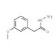 2-(3-Methoxyphenyl)ethanohydrazide (CAS 34624-38-9) - chemical structure image