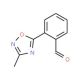2-(3-Methyl-1,2,4-oxadiazol-5-yl)benzaldehyde (CAS 879896-54-5) - chemical structure image
