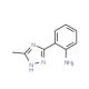 2-(3-methyl-1H-1,2,4-triazol-5-yl)aniline - chemical structure image