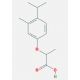 2-[3-methyl-4-(propan-2-yl)phenoxy]propanoic acid - chemical structure image