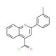 2-(3-methylphenyl)quinoline-4-carbonyl chloride - chemical structure image