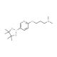 2-(3-N,N-Dimethylamino-propoxy)pyridine-5-boronic acid, pinacol ester (CAS 918643-56-8) - chemical structure image