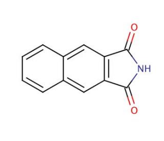 2,3-Naphthalenedicarboximide (CAS 4379-54-8) - chemical structure image