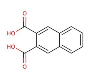 2,3-Naphthalenedicarboxylic acid (CAS 2169-87-1) - chemical structure image