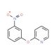 2-(3-Nitrophenoxy)pyridine (CAS 28355-48-8) - chemical structure image
