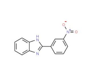 2-(3-Nitrophenyl)-1H-benzoimidazole (CAS 15456-62-9) - chemical structure image