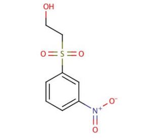 2-(3-Nitrophenylsulfonyl)ethanol (CAS 41687-30-3) - chemical structure image