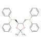 (−)-2,3-O-Isopropylidene-2,3-dihydroxy-1,4-bis(diphenylphosphino)butane (CAS 32305-98-9) - chemical structure image