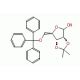 2,3-O-Isopropylidene-5-O-trityl-D-ribofuranose (CAS 55726-19-7) - chemical structure image