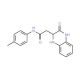 2-(3-Oxo-1,2,3,4-tetrahydro-quinoxalin-2-yl)-N-p-tolyl-acetamide (CAS 36932-41-9) - chemical structure image