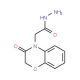 2-(3-oxo-2,3-dihydro-4H-1,4-benzoxazin-4-yl)acetohydrazide - chemical structure image