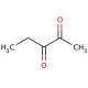 2,3-Pentanedione (CAS 600-14-6) - chemical structure image