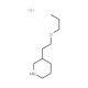 2-(3-Piperidinyl)ethyl propyl ether hydrochloride - chemical structure image