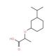 2-[3-(propan-2-yl)phenoxy]propanoic acid - chemical structure image