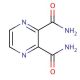 2,3-Pyrazinedicarboxamide (CAS 6164-78-9) - chemical structure image