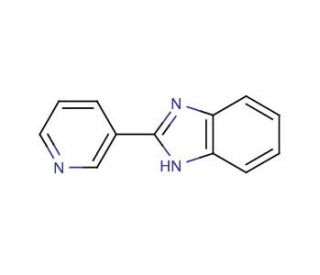 2-(3-Pyridyl)-Benzimidazole (CAS 1137-67-3) - chemical structure image