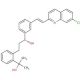 2-[3-(R)-[3-(2-(7-Chloro-2-quinolinyl)ethenyl)phenyl]-3-hydroxypropyl]phenyl-2-propanol - chemical structure image