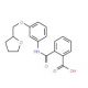 2-{[3-(Tetrahydro-2-furanylmethoxy)anilino]-carbonyl}benzoic acid - chemical structure image