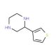 2-(3-Thienyl)piperazine (CAS 111760-38-4) - chemical structure image