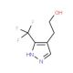 2-[3-(trifluoromethyl)-1H-pyrazol-4-yl]ethanol - chemical structure image